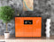Highboard Ornella, Orange Front (136x108x35cm) - Dekati GmbH