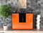 Highboard Pia, Orange Front (136x108x35cm) - Dekati GmbH