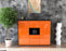Highboard Ravenna, Orange Front (136x108x35cm) - Dekati GmbH