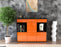 Highboard Selena, Orange Front (136x108x35cm) - Dekati GmbH