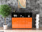 Highboard Serenella, Orange Front (136x108x35cm) - Dekati GmbH