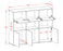 Highboard Sira, Beton Maße (136x108x35cm) - Dekati GmbH