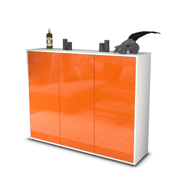 Highboard Luzia, Orange Seite (136x108x35cm) - Dekati GmbH