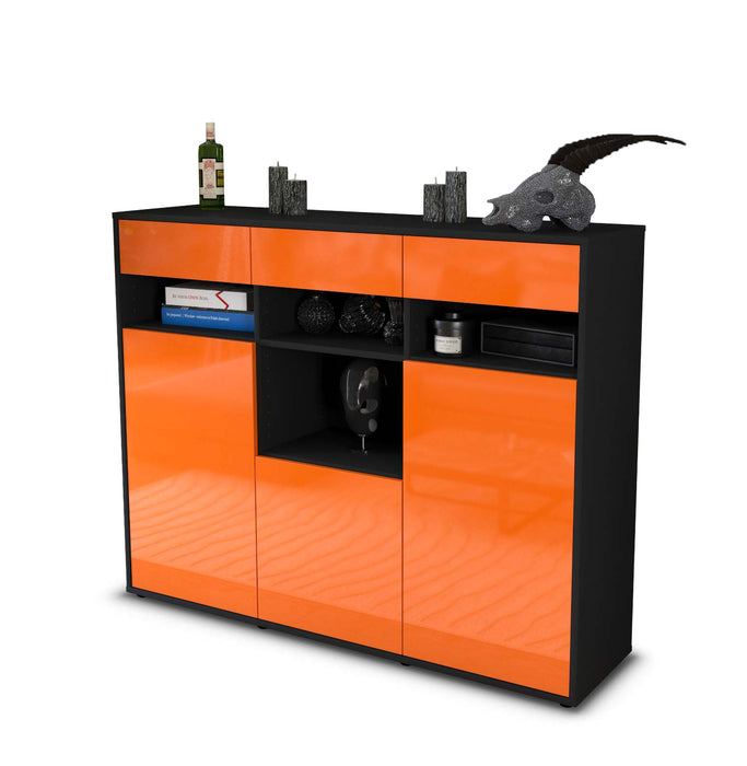 Highboard Nicole, Orange Seite (136x108x35cm) - Dekati GmbH