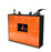 Highboard Penelope, Orange Seite (136x108x35cm) - Dekati GmbH