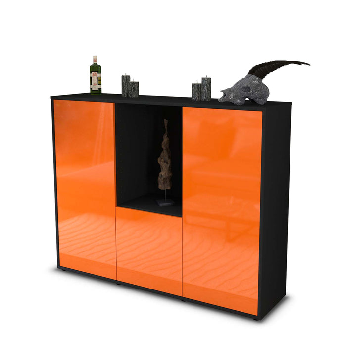 Highboard Pia, Orange Seite (136x108x35cm) - Dekati GmbH