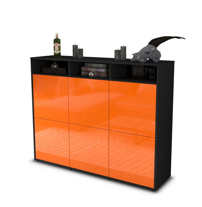 Highboard Sara, Orange Seite (136x108x35cm) - Dekati GmbH