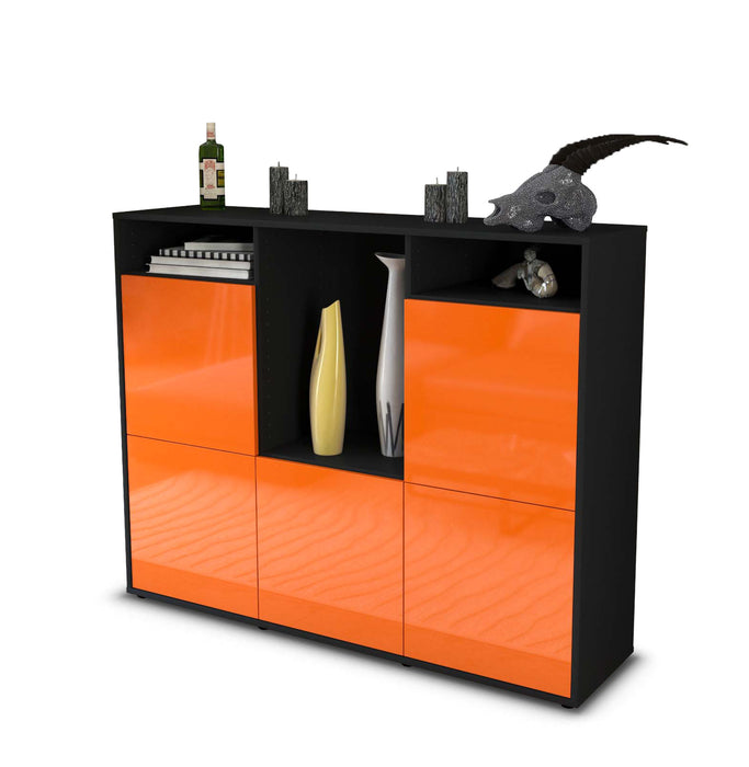 Highboard Sarina, Orange Seite (136x108x35cm) - Dekati GmbH