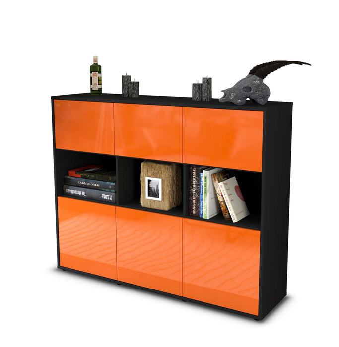 Highboard Sira, Orange Seite (136x108x35cm) - Dekati GmbH