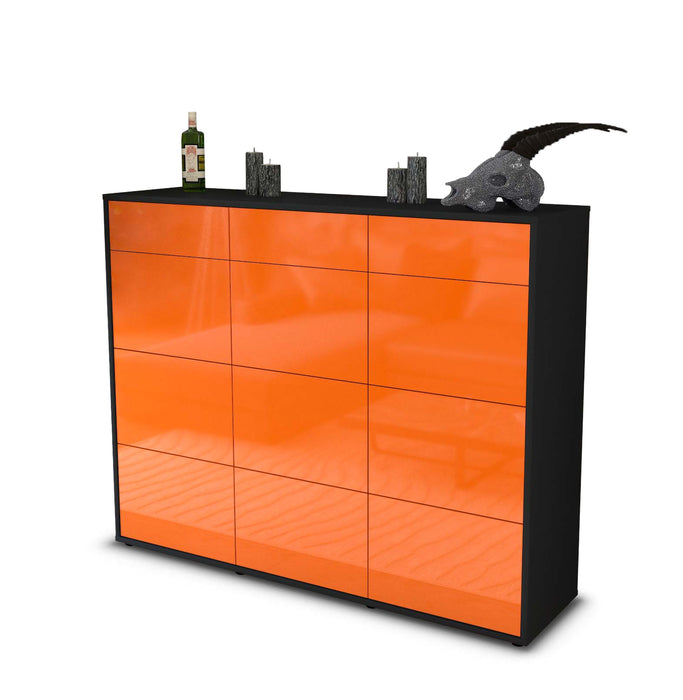 Highboard Stefanie, Orange Seite (136x108x35cm) - Dekati GmbH