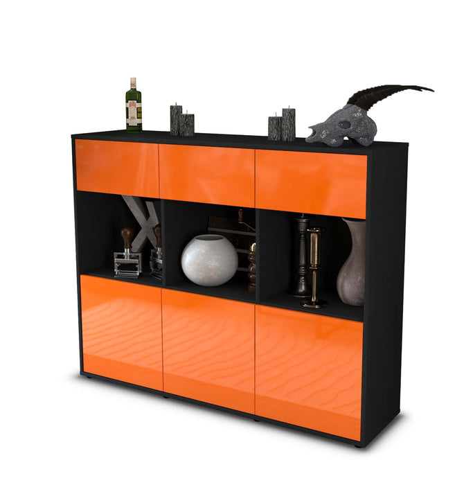 Highboard Tessa, Orange Seite (136x108x35cm) - Dekati GmbH