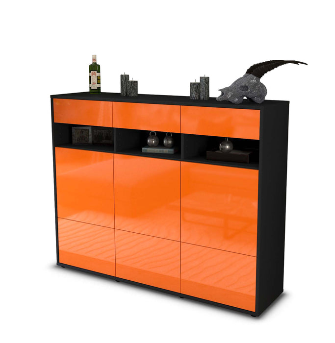 Highboard Tosca, Orange Seite (136x108x35cm) - Dekati GmbH