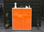 Highboard Gioia, Orange Front (92x108x35cm) - Dekati GmbH