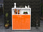 Highboard Giovanna, Orange Front (92x108x35cm) - Dekati GmbH