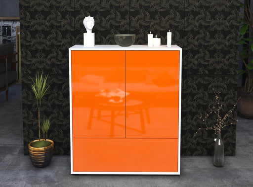Highboard Grazia, Orange Front (92x108x35cm) - Dekati GmbH
