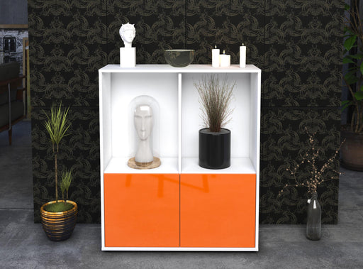 Highboard Ivona, Orange Front (92x108x35cm) - Dekati GmbH