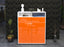 Highboard Jade, Orange Front (92x108x35cm) - Dekati GmbH