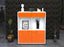 Highboard Joana, Orange Front (92x108x35cm) - Dekati GmbH