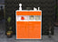 Highboard Karolin, Orange Front (92x108x35cm) - Dekati GmbH