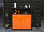 Highboard Giovanna, Orange Front (92x108x35cm) - Dekati GmbH