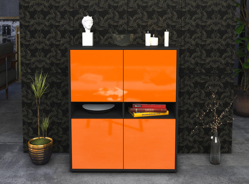 Highboard Innocenza, Orange Front (92x108x35cm) - Dekati GmbH