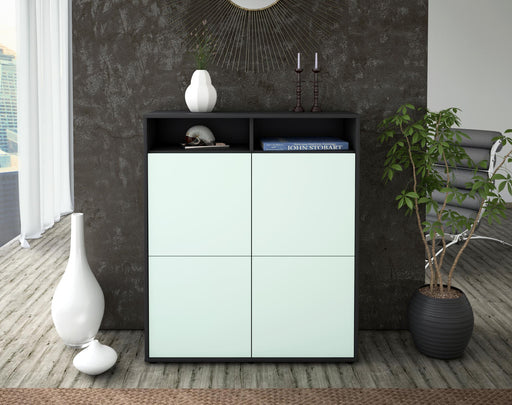 Highboard Jade, Mint Front (92x108x35cm) - Dekati GmbH