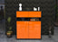Highboard Karlotta, Orange Front (92x108x35cm) - Dekati GmbH