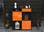 Highboard Zelinda, Orange Front (92x108x35cm) - Dekati GmbH