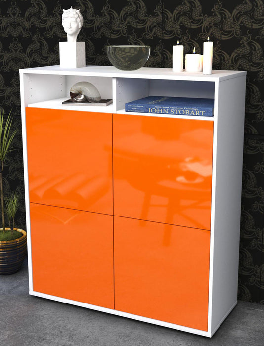 Highboard Jade, Orange Seite (92x108x35cm) - Dekati GmbH