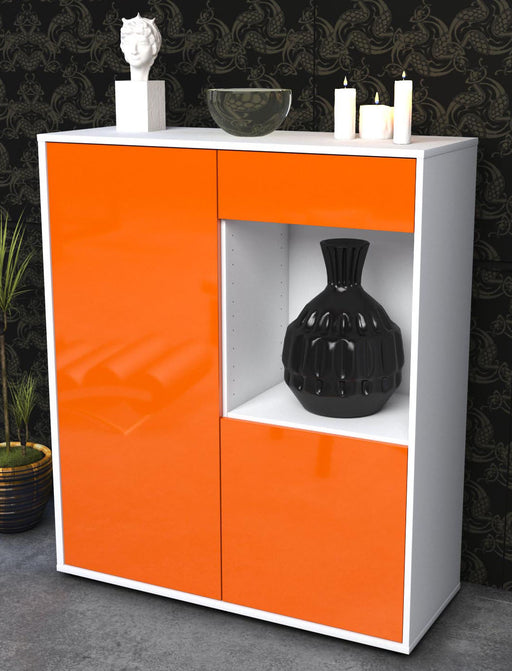 Highboard Lena, Orange Seite (92x108x35cm) - Dekati GmbH
