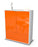 Highboard Grazia, Orange Studio (92x108x35cm) - Dekati GmbH