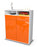 Highboard Ilaria, Orange Studio (92x108x35cm) - Dekati GmbH