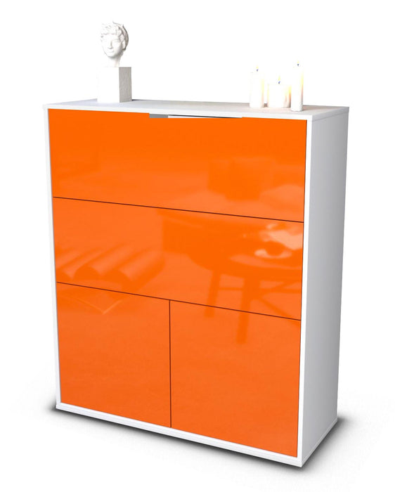 Highboard Isabella, Orange Studio (92x108x35cm) - Dekati GmbH