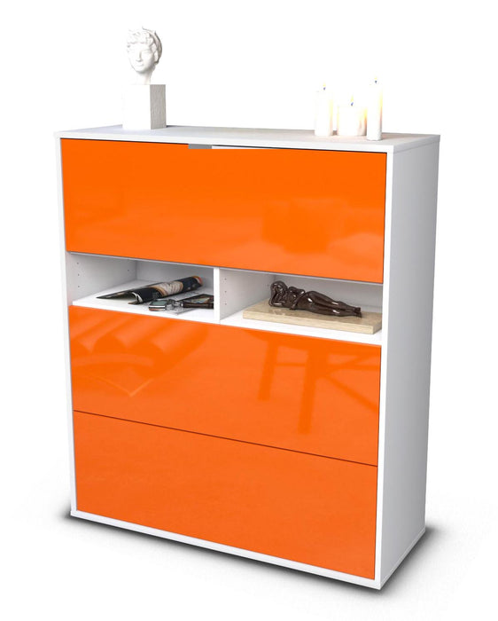 Highboard Janine, Orange Studio (92x108x35cm) - Dekati GmbH