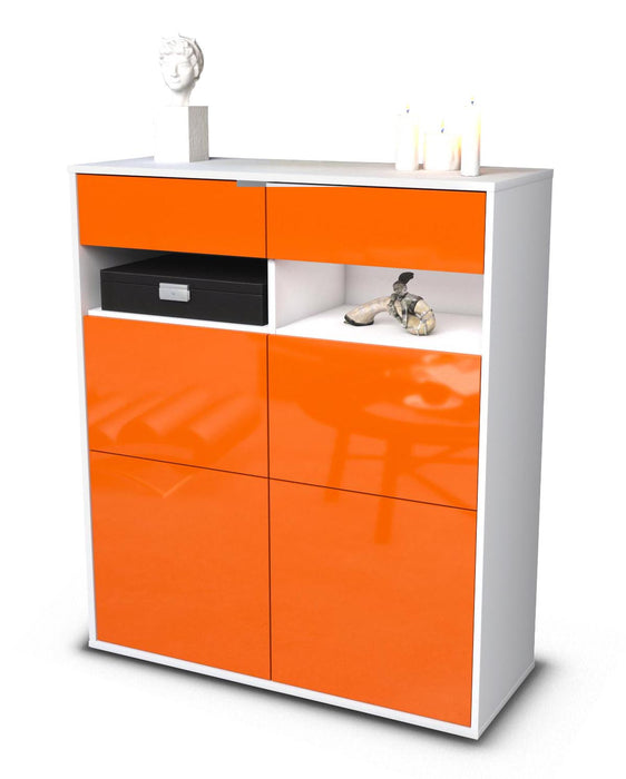 Highboard Juliana, Orange Studio (92x108x35cm) - Dekati GmbH