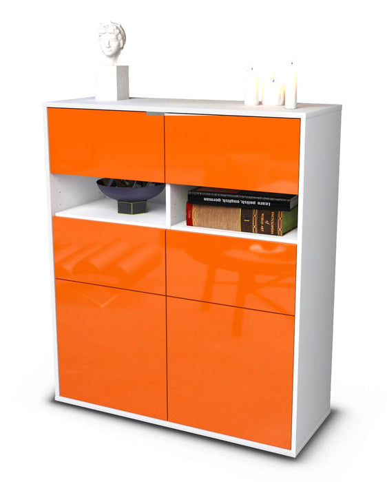 Highboard Karlotta, Orange Studio (92x108x35cm) - Dekati GmbH