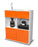 Highboard Ketty, Orange Studio (92x108x35cm) - Dekati GmbH