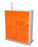 Highboard Lana, Orange Studio (92x108x35cm) - Dekati GmbH