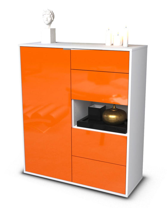 Highboard Larissa, Orange Studio (92x108x35cm) - Dekati GmbH