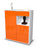 Highboard Lucia, Orange Studio (92x108x35cm) - Dekati GmbH