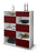 Highboard Lucienne, Bordeaux Studio (92x108x35cm) - Dekati GmbH