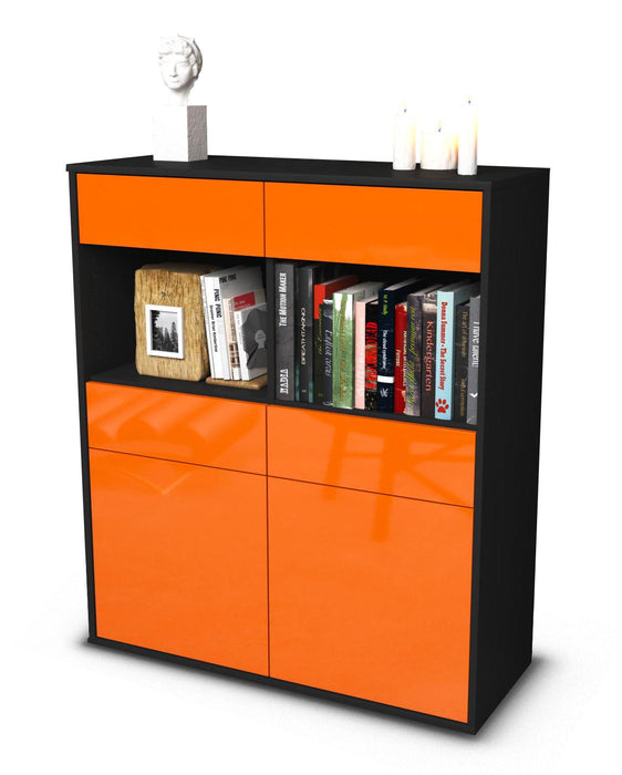 Highboard Jolanda, Orange Studio (92x108x35cm) - Dekati GmbH