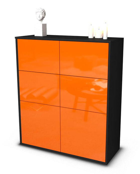 Highboard Julietta, Orange Studio (92x108x35cm) - Dekati GmbH