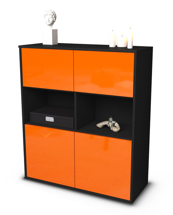 Highboard Katyna, Orange Studio (92x108x35cm) - Dekati GmbH