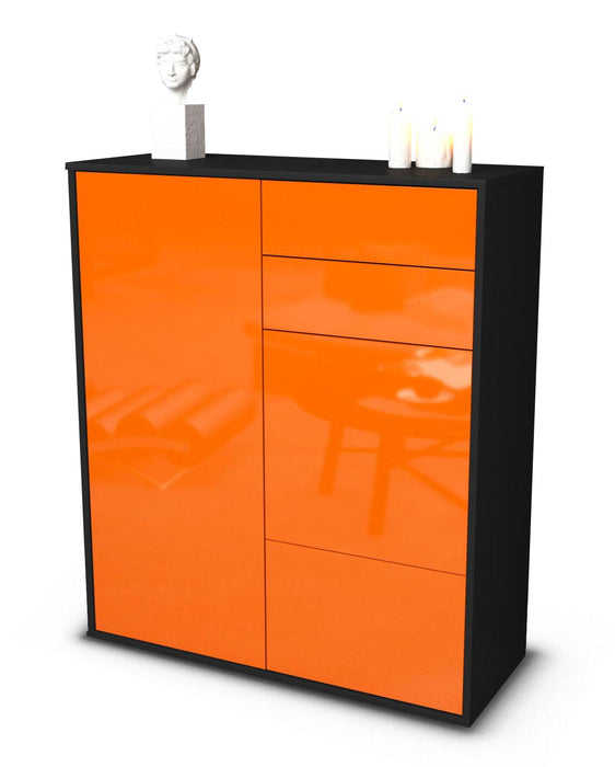 Highboard Kiara, Orange Studio (92x108x35cm) - Dekati GmbH