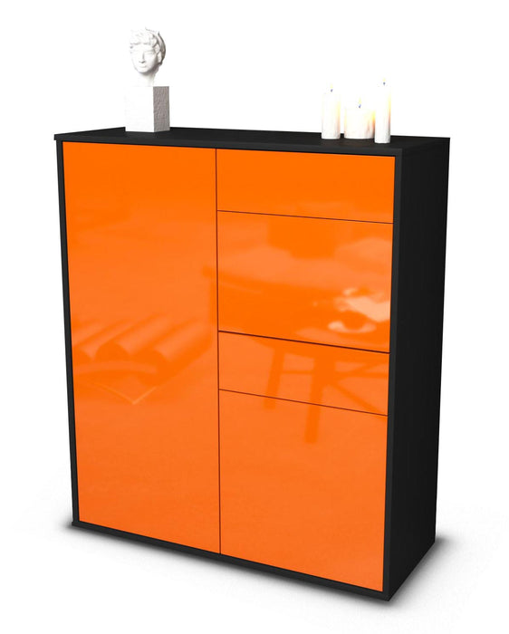 Highboard Laetitia, Orange Studio (92x108x35cm) - Dekati GmbH
