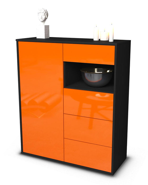 Highboard Lea, Orange Studio (92x108x35cm) - Dekati GmbH