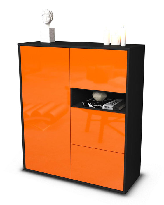 Highboard Leana, Orange Studio (92x108x35cm) - Dekati GmbH