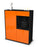Highboard Lena, Orange Studio (92x108x35cm) - Dekati GmbH