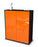 Highboard Letizia, Orange Studio (92x108x35cm) - Dekati GmbH